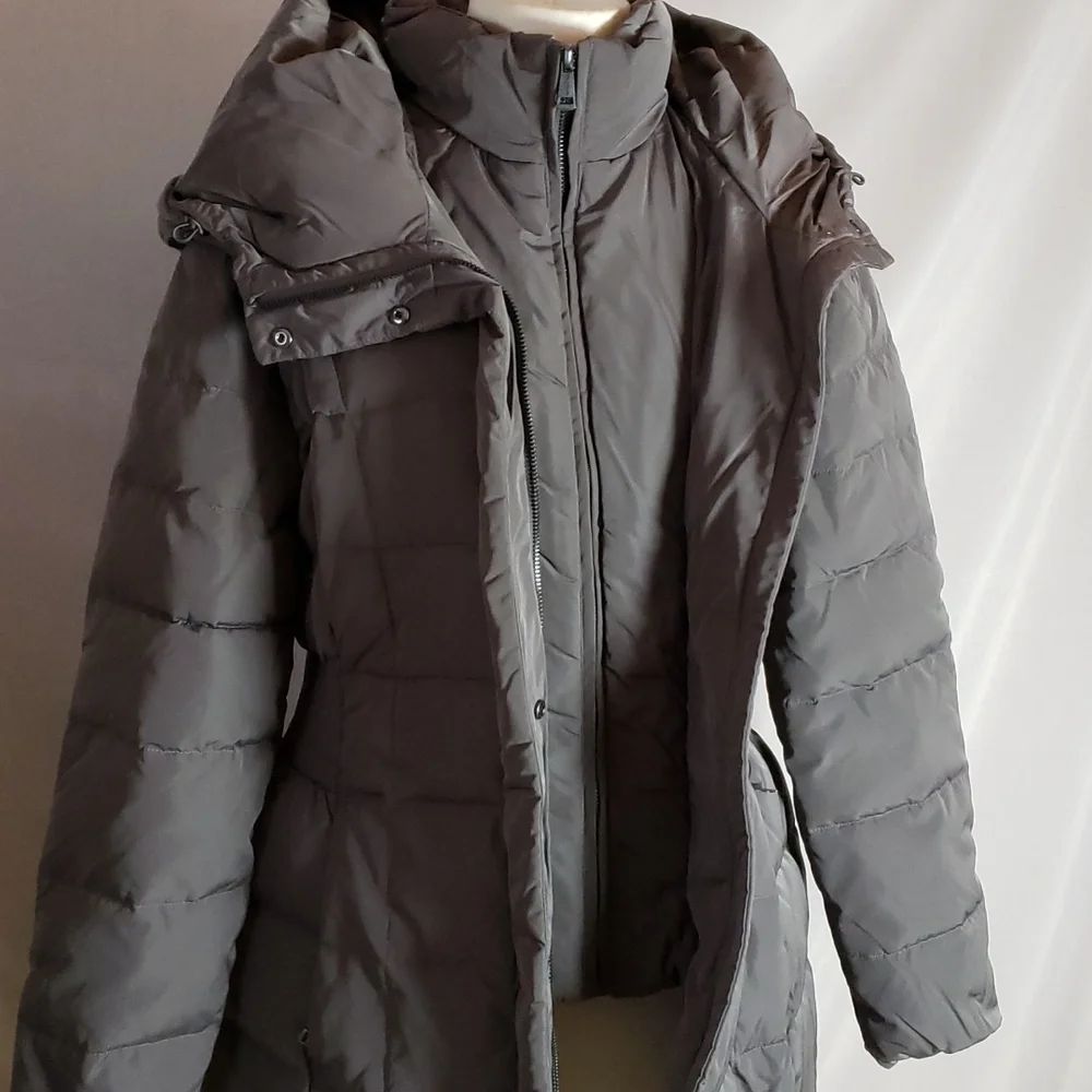 NEW Cole Haan Hooded Down & Feather Jacket